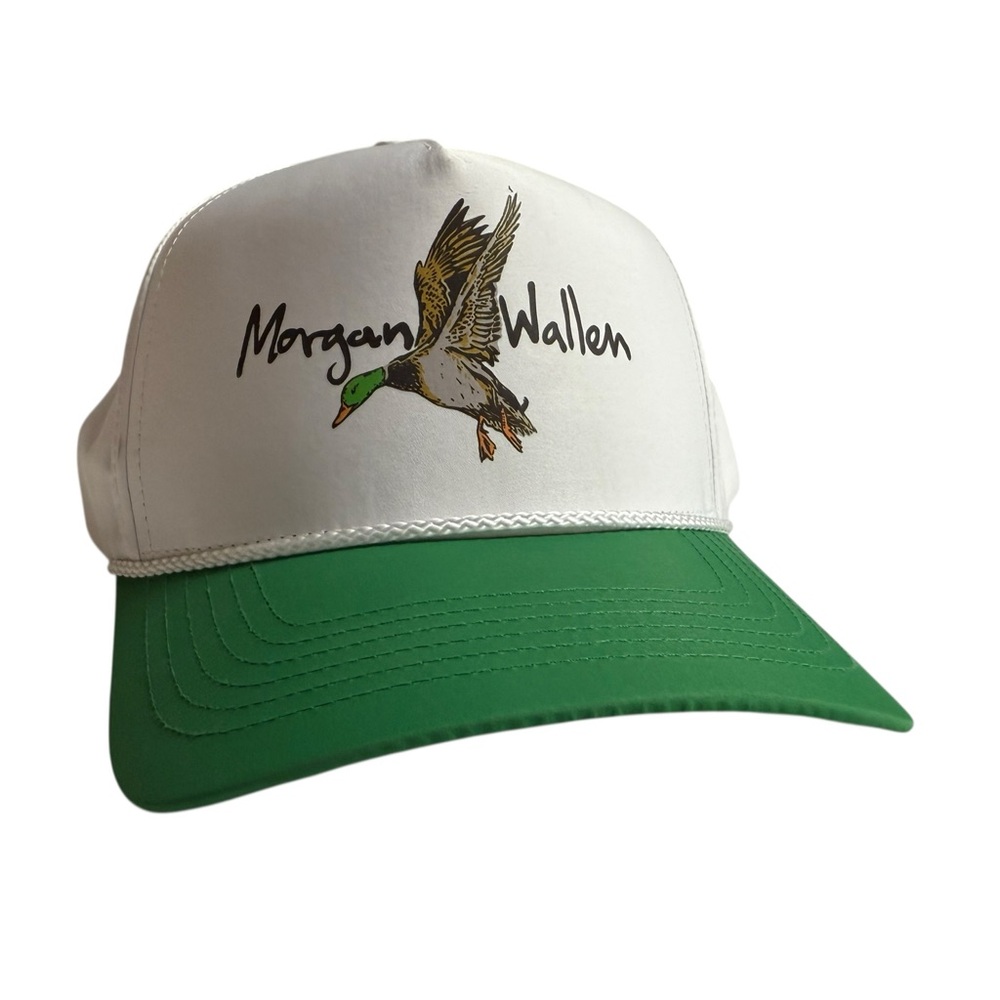 Morgan Wallen Duck Rope Hat One Night At A Time Tour 2024 Snapback Trucker